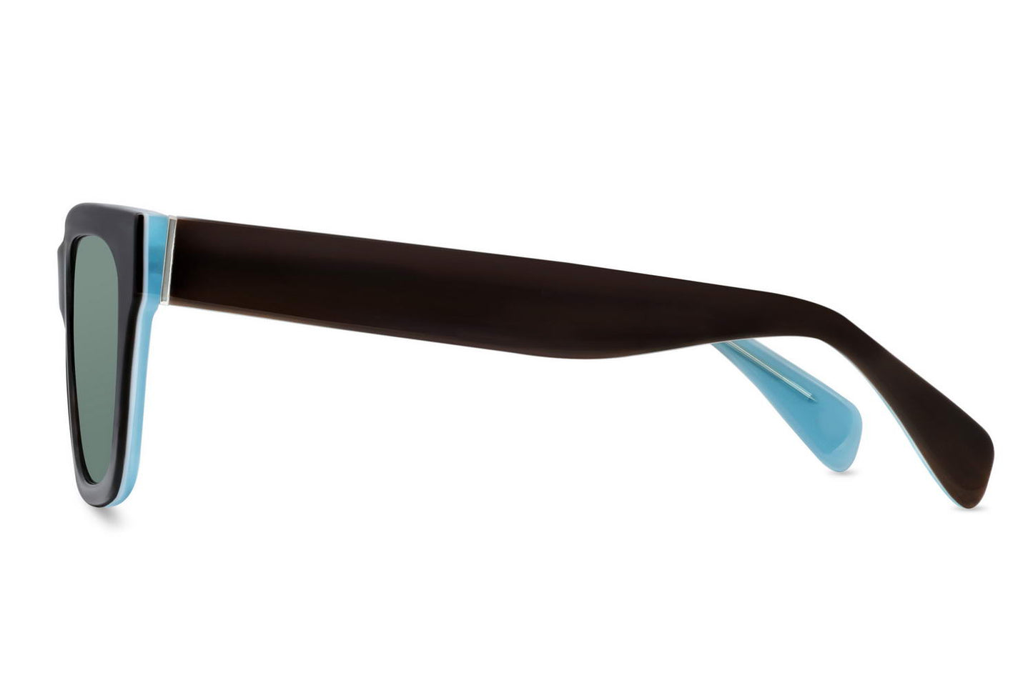 Green Lense Wayfarer Sunglasses