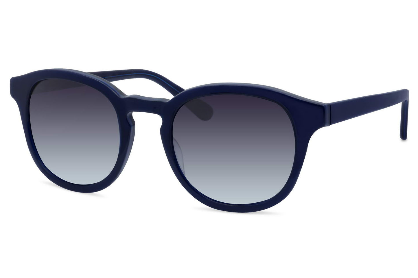 Blue Round Sunglass