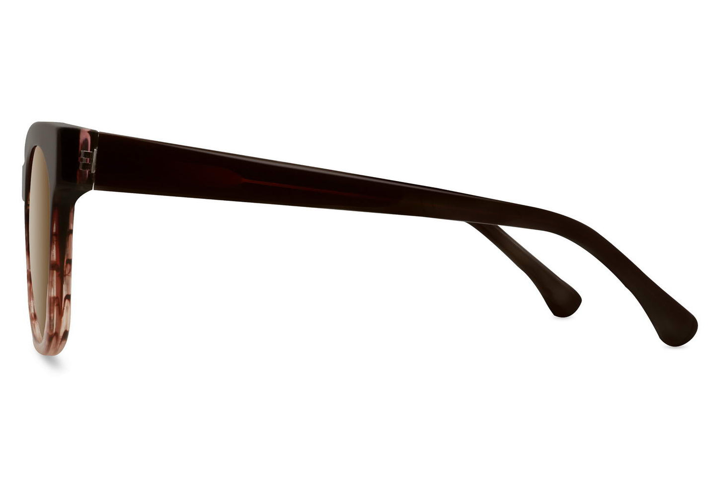 Braune Übergroße Sonnenbrille