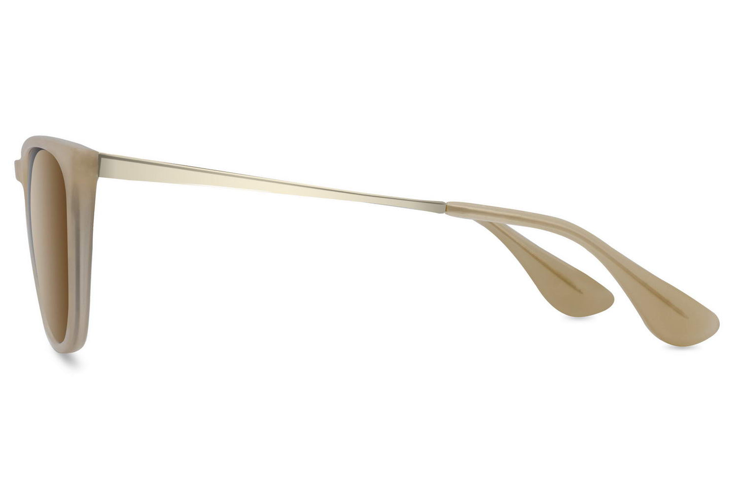 Braune Übergroße Sonnenbrille