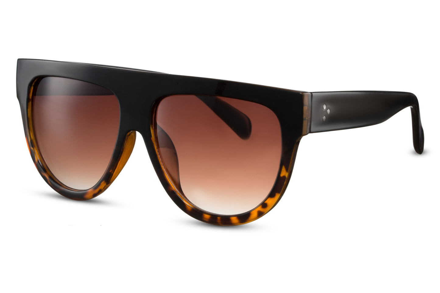 Brown Oversized Sunglasses