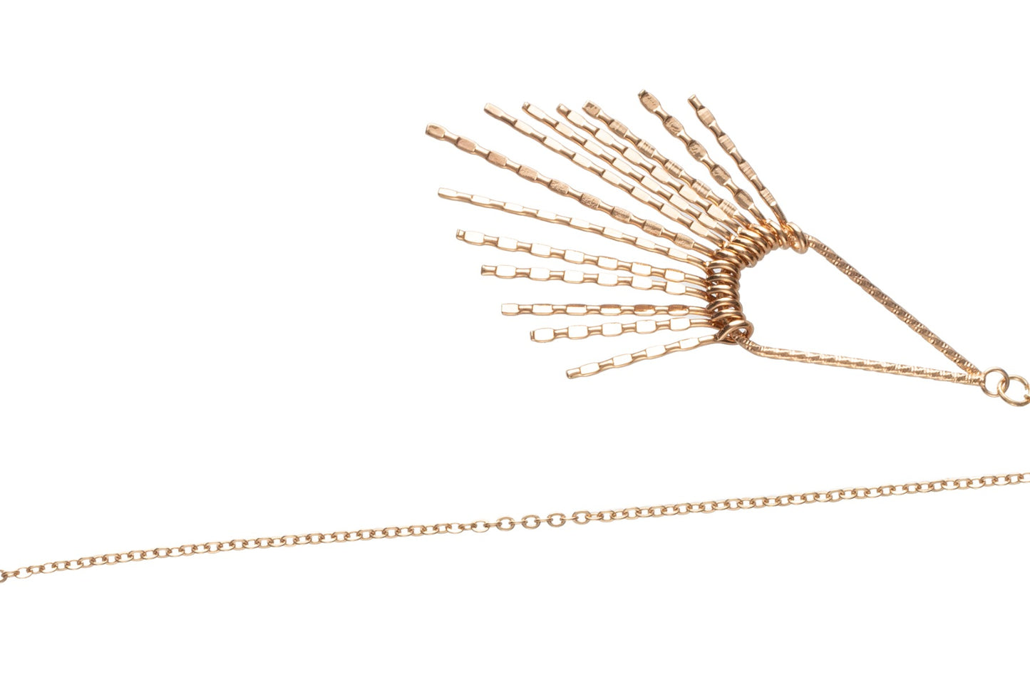 Cadena dorada para gafas de sol