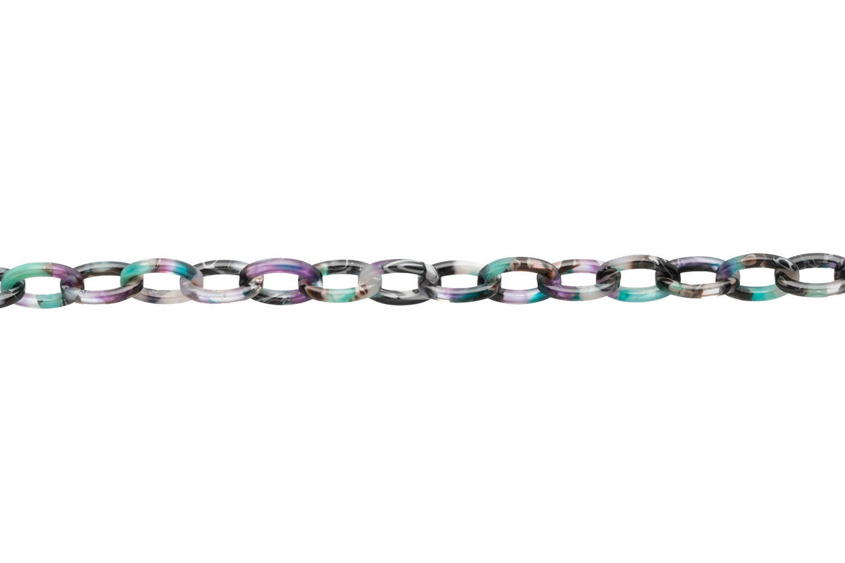 Cadena de plata para gafas de sol