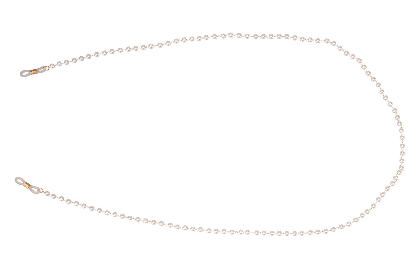 Cadena para gafas de sol con perla blanca