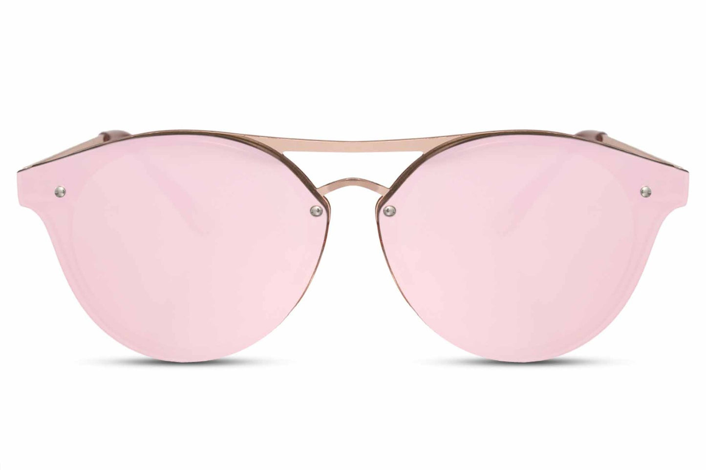 Pink Mirrored Sunglass