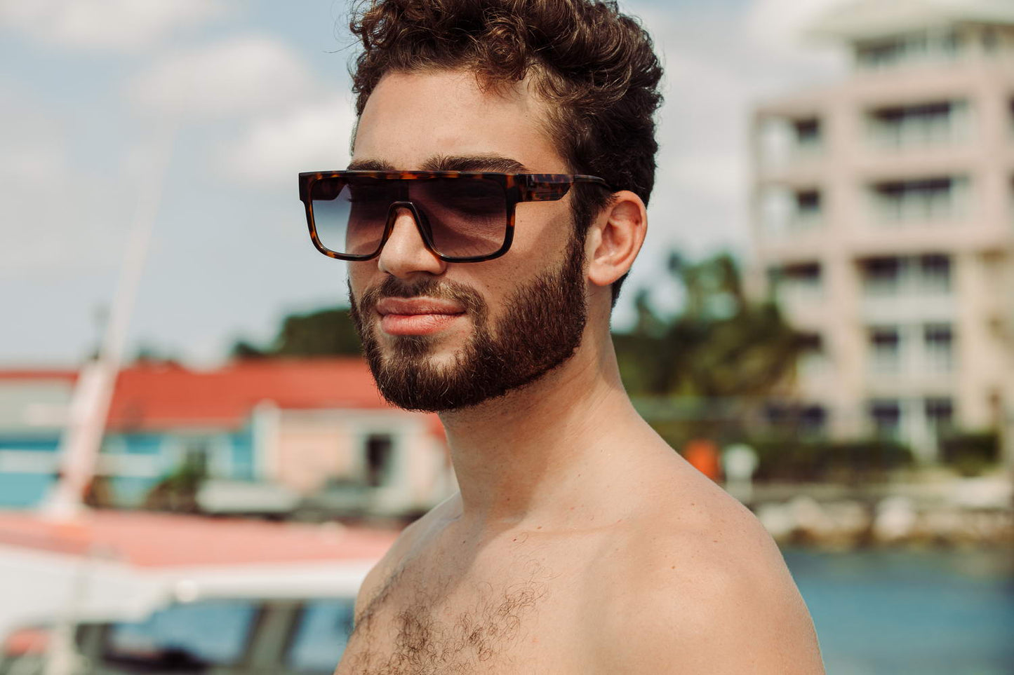 Black Oversized Sunglasses