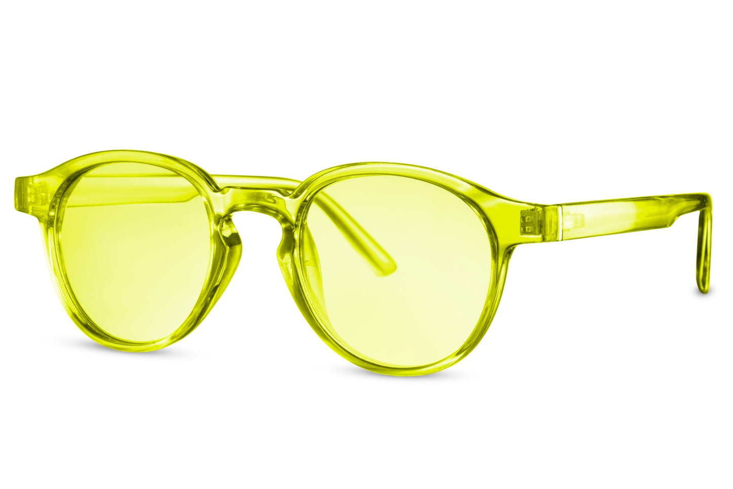 Yellow Round Sunglass