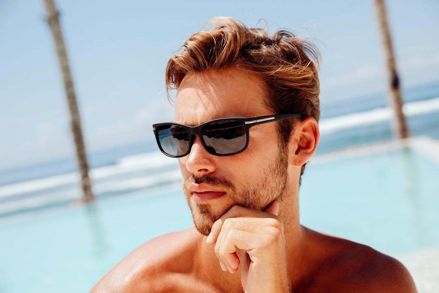 Effortless Style: Black Wayfarer Sunglasses