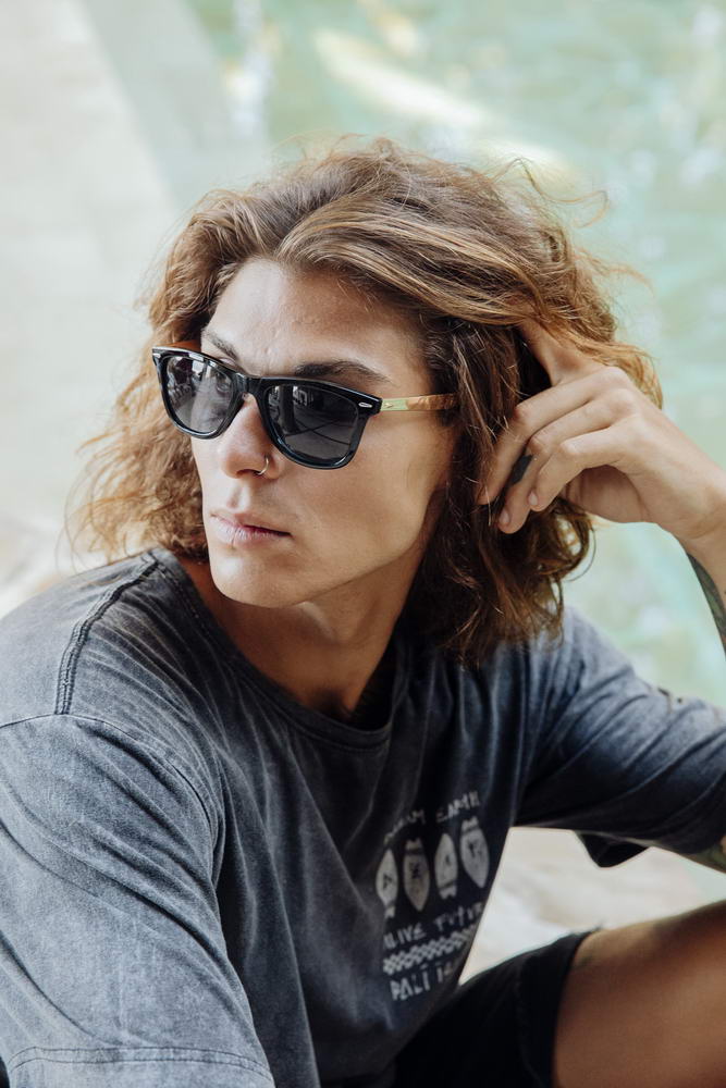 Black Wayfarer Sunglasses