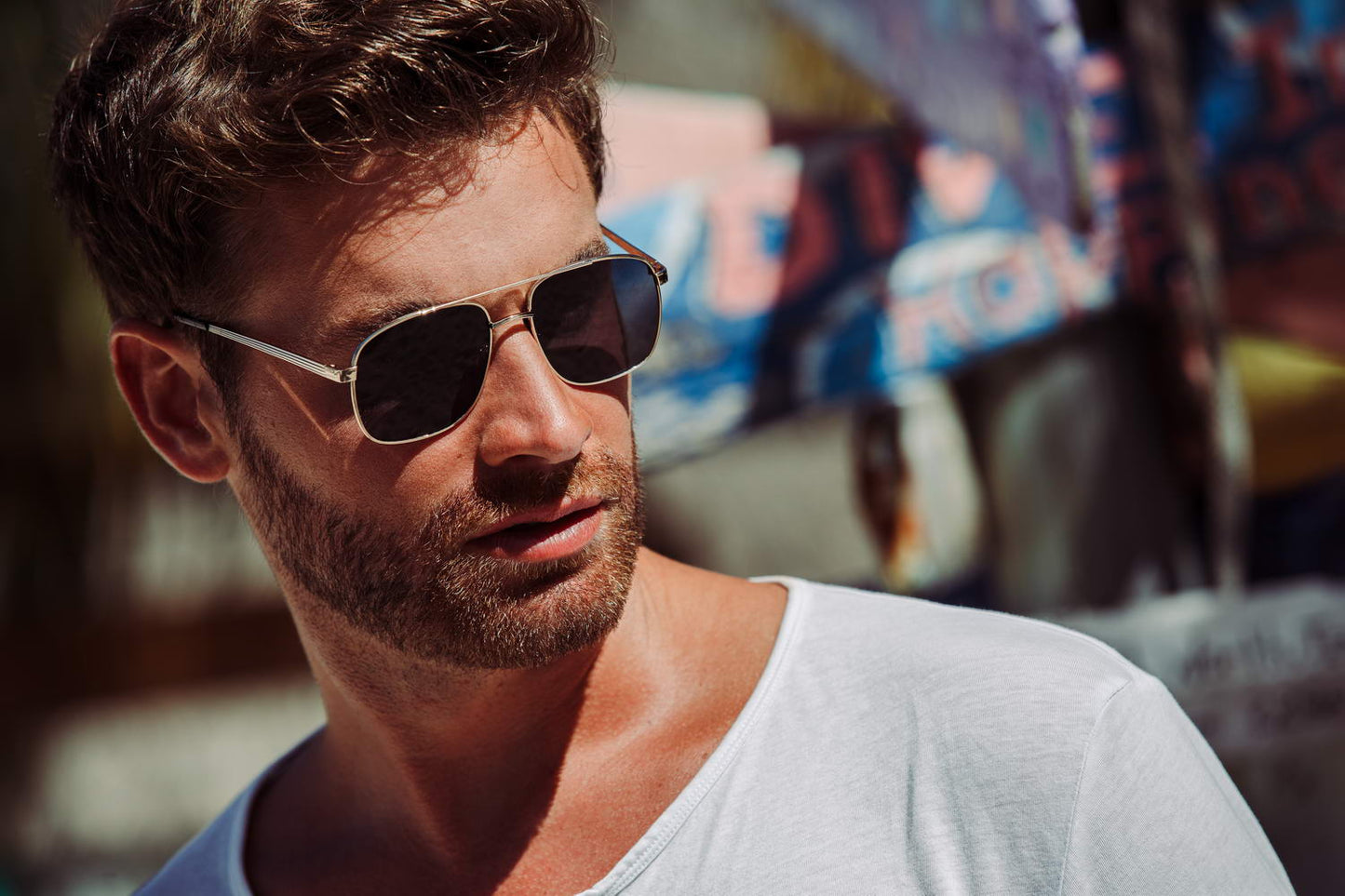 Black Square Sunglasses