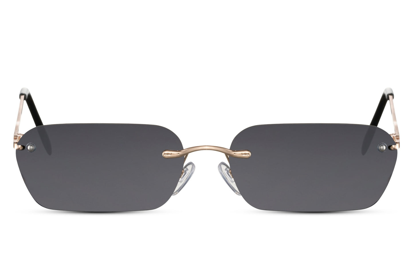 Black Rectangle Sunglasses