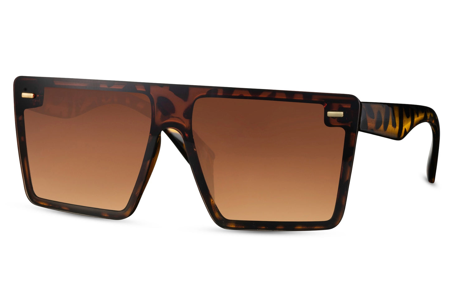 Brown Oversized Sunglass