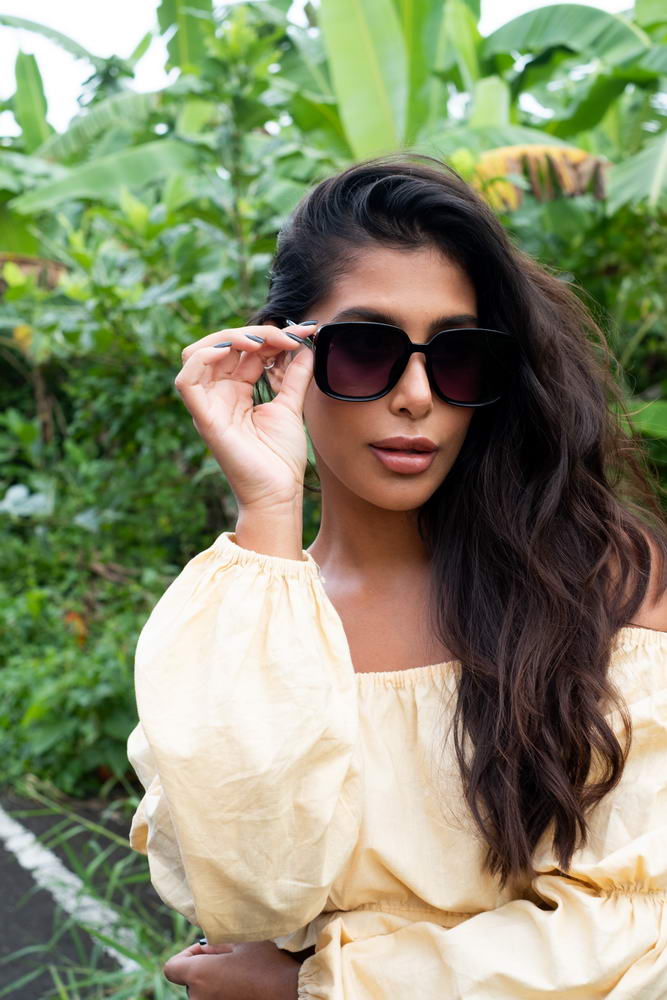 Black Oversized  Sunglasses