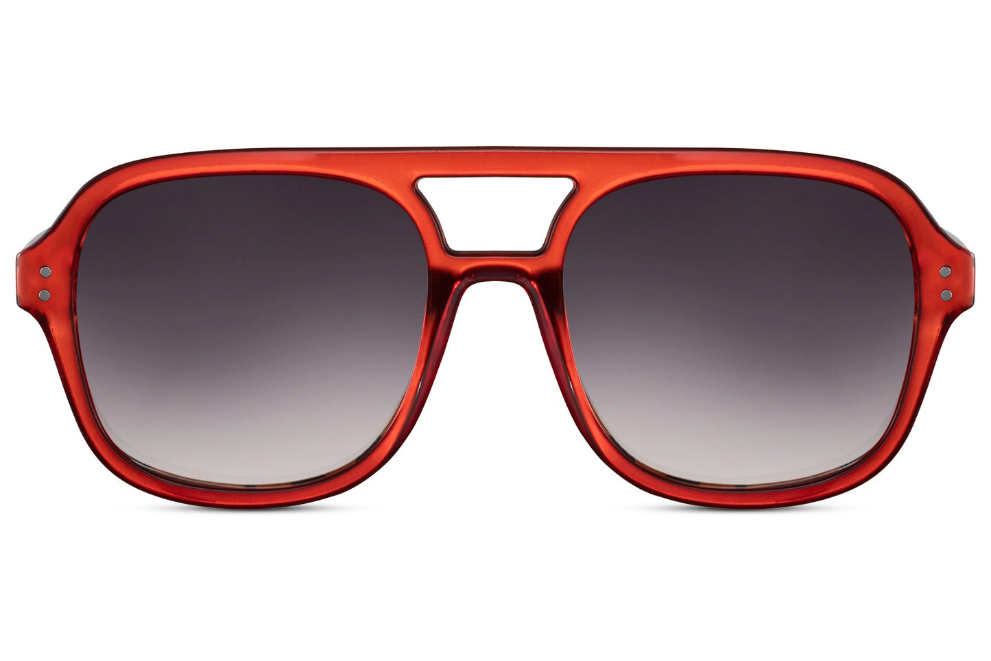 Rote Sonnenbrille