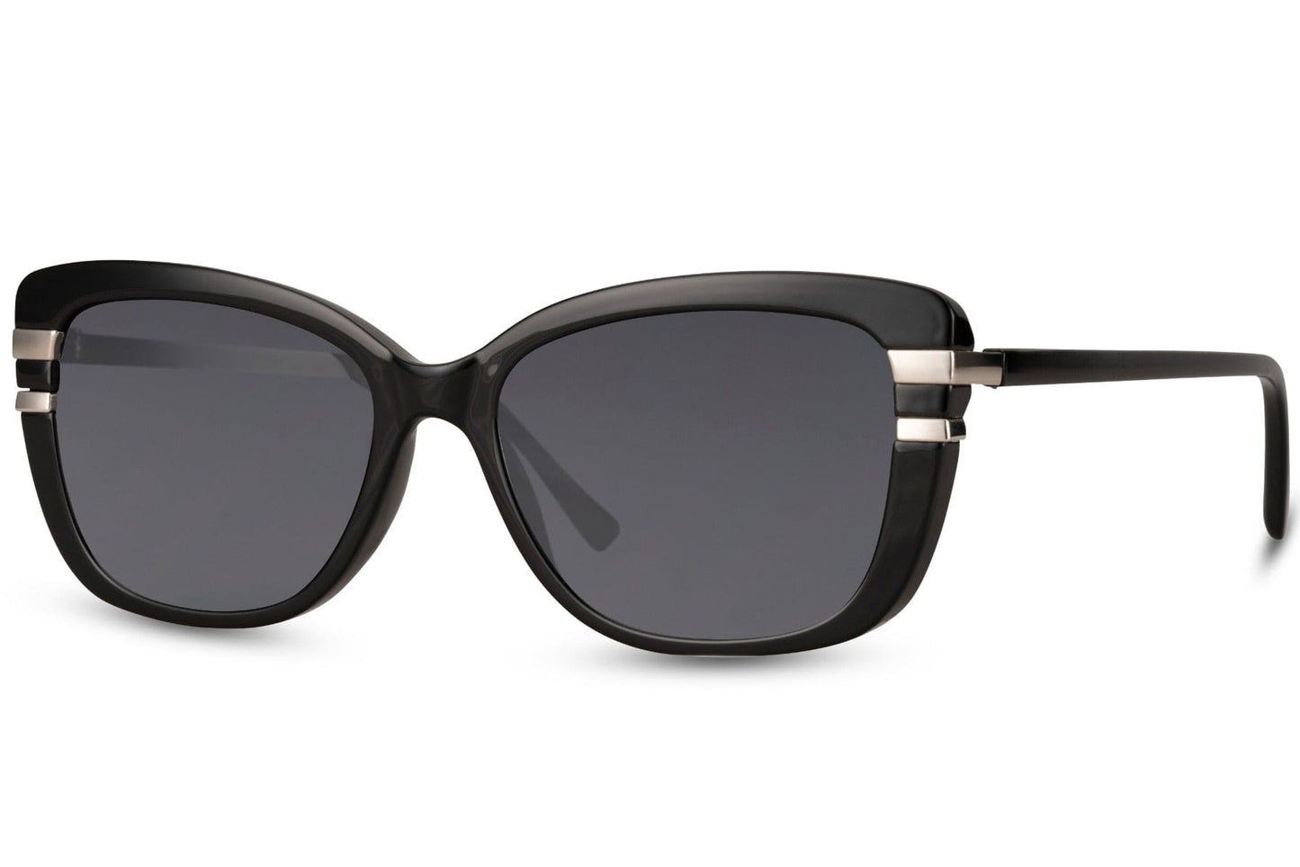 Übergroße weiche quadratische Sonnenbrille