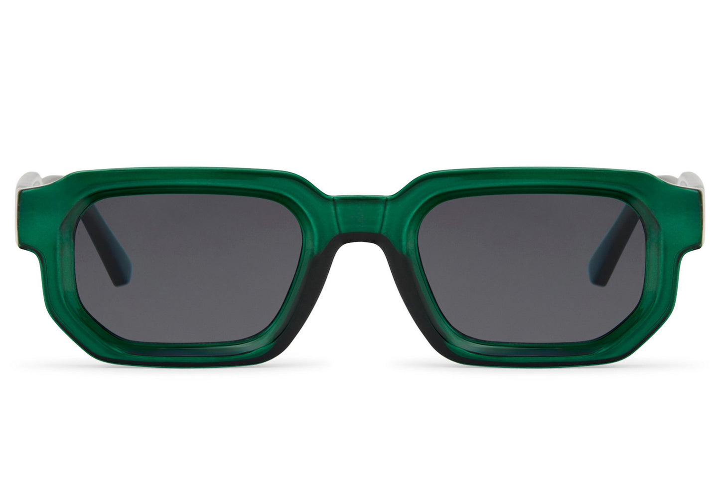 Vintage Schlanke Rechteckige Sonnenbrille