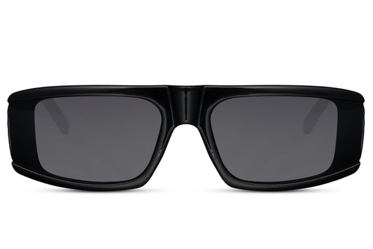 Black Visor Style Sunglass