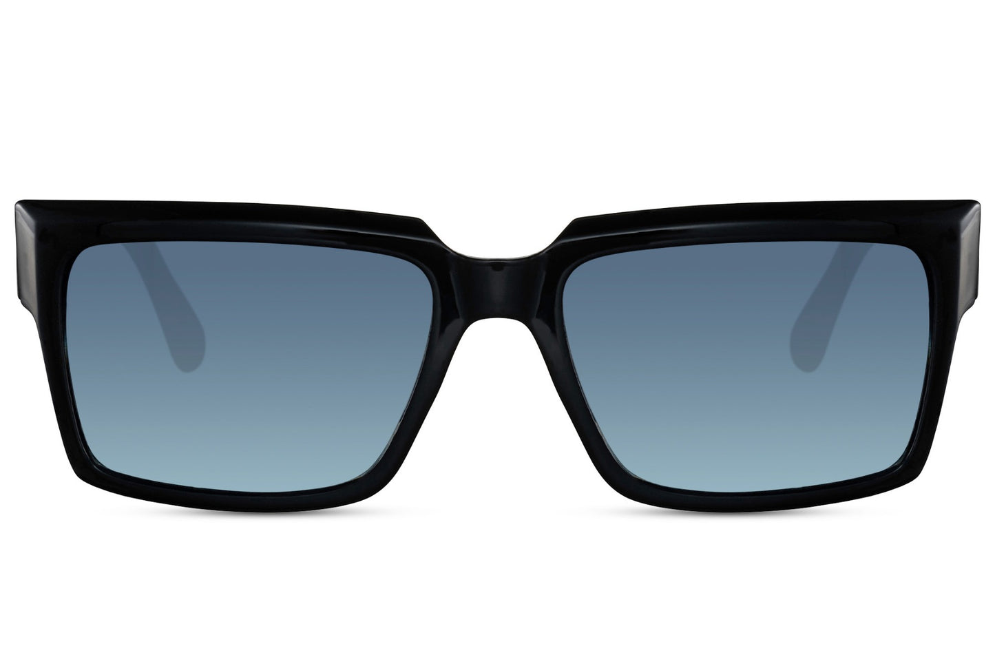 Blue Rectangle Sunglasses