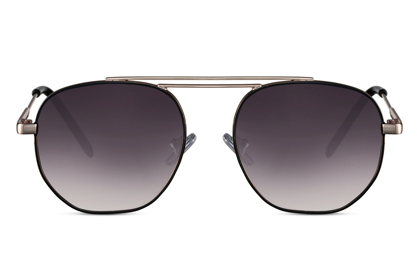 Black Retro Tinted Sunglasses