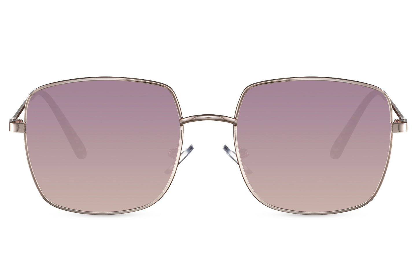 Purple Oversized Sunglasses