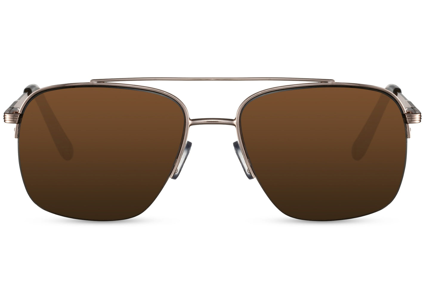 Brown Square Sunglasses