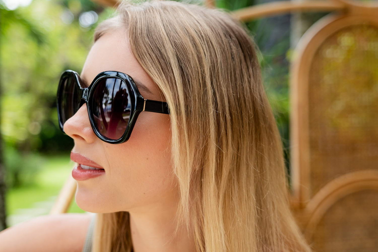 Black Oversized Sunglasses