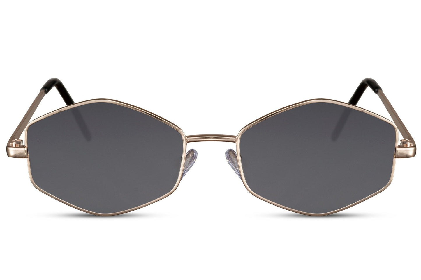 Green Geometric Sunglasses