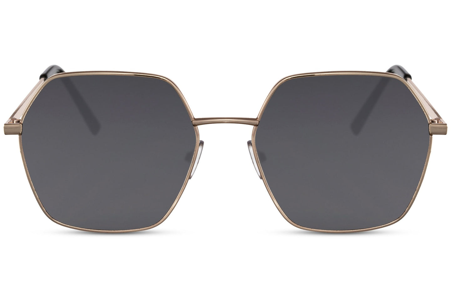 Black Geometric Sunglasses
