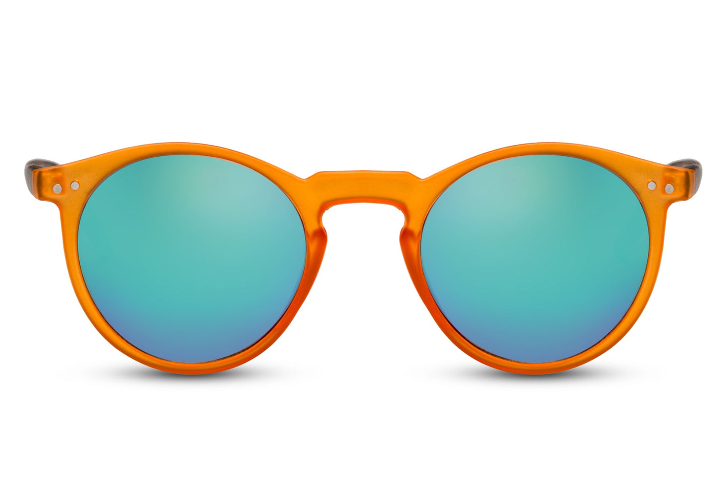 Round Mirrored Sunglasses - Eco Friendly