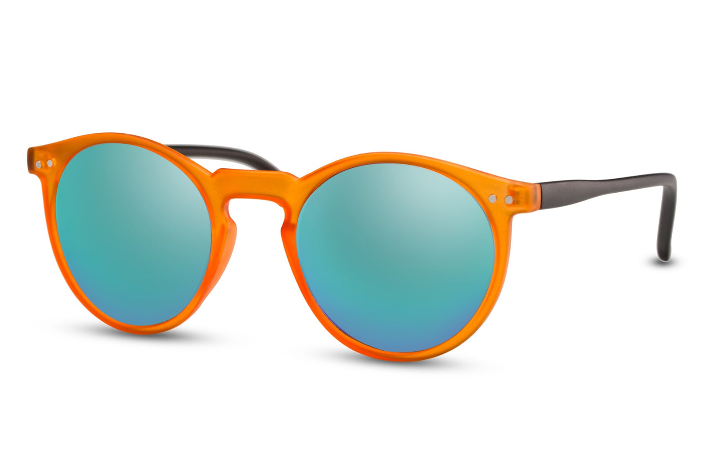 Round Mirrored Sunglasses - Eco Friendly