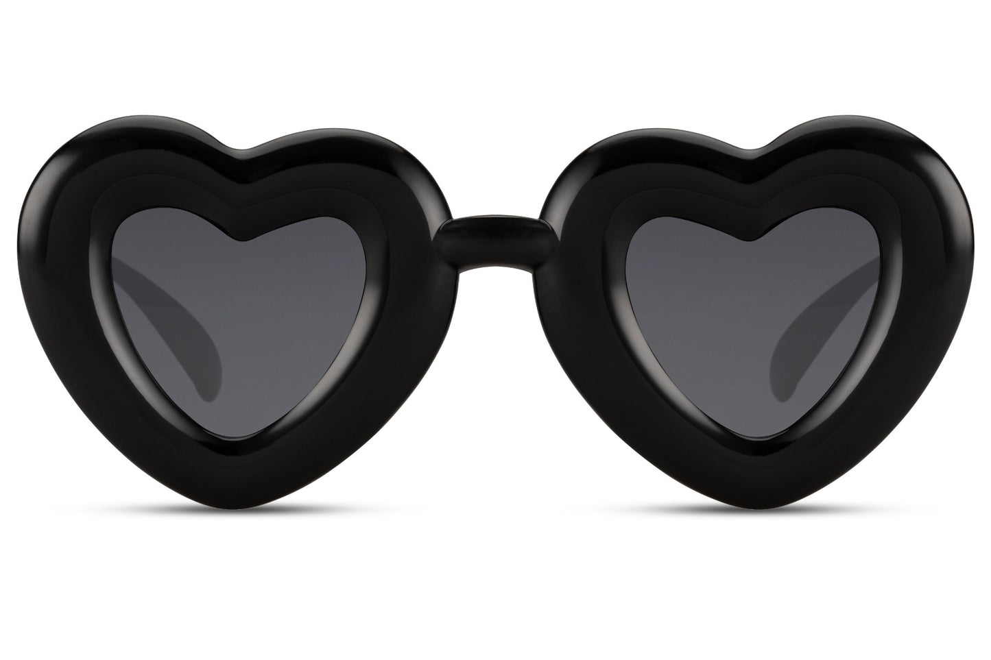 Gafas de sol ecológicas con forma de corazón