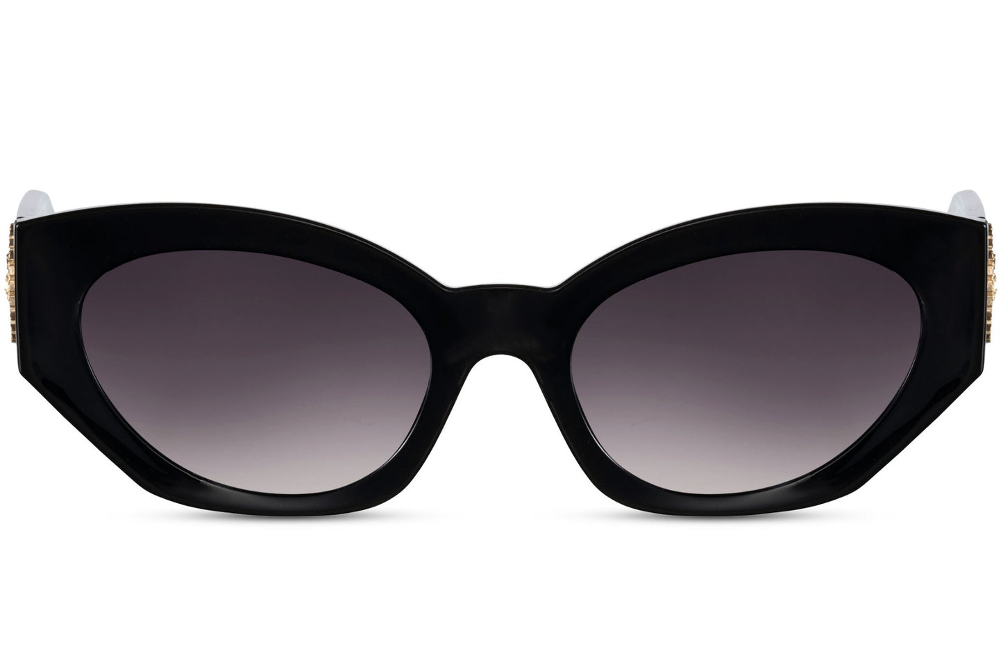 Black Geometric Sunglasses