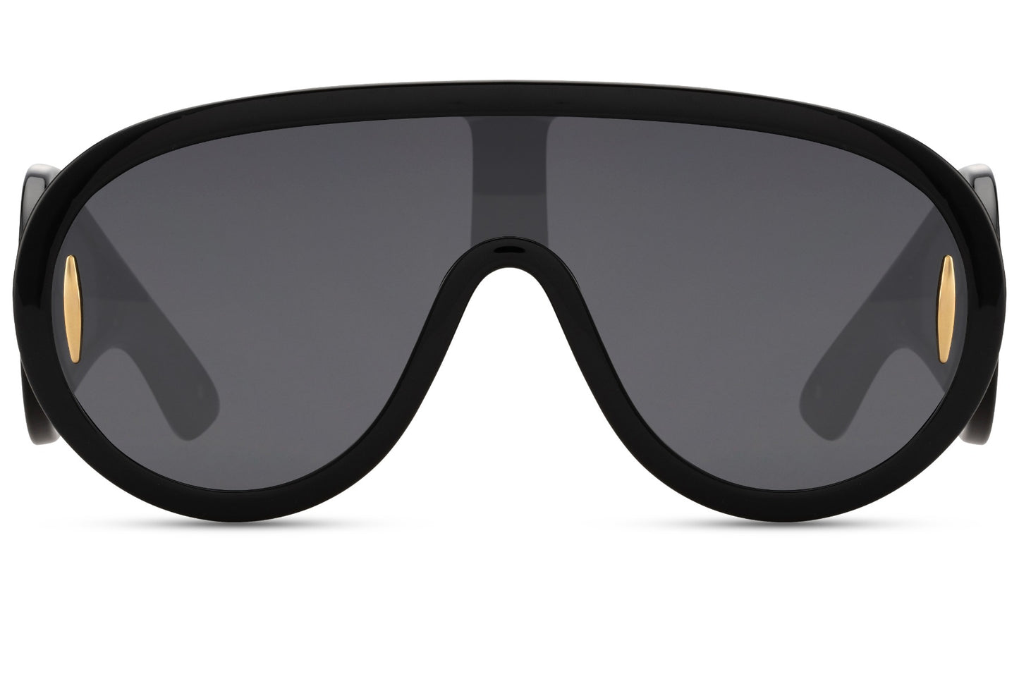 Jet Black Sports Sunglasses