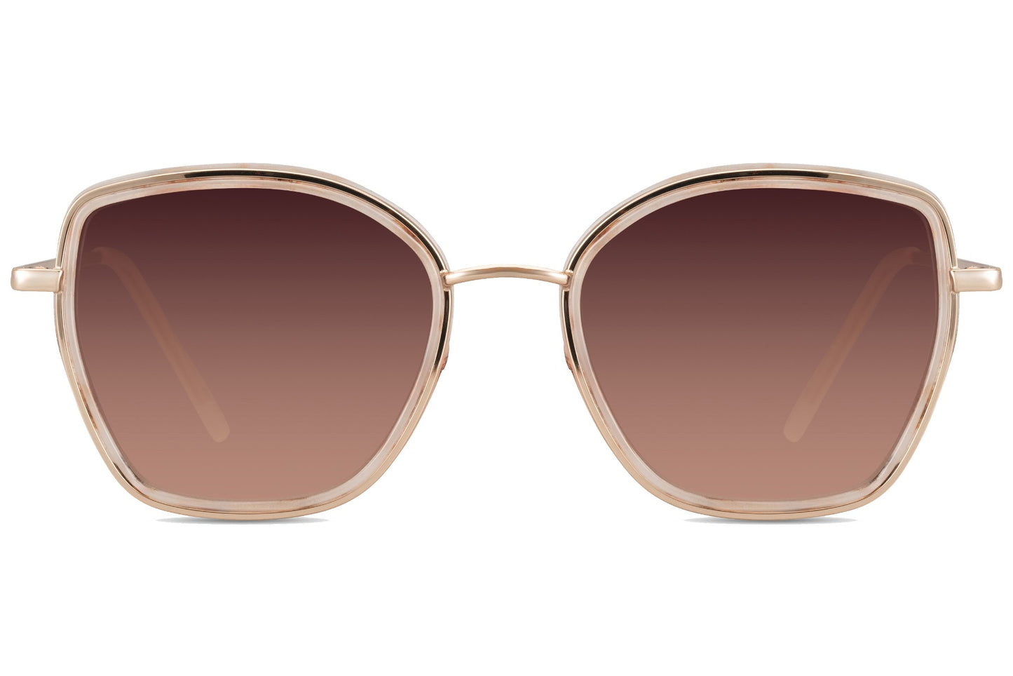 Brown Oversized Sunglasses