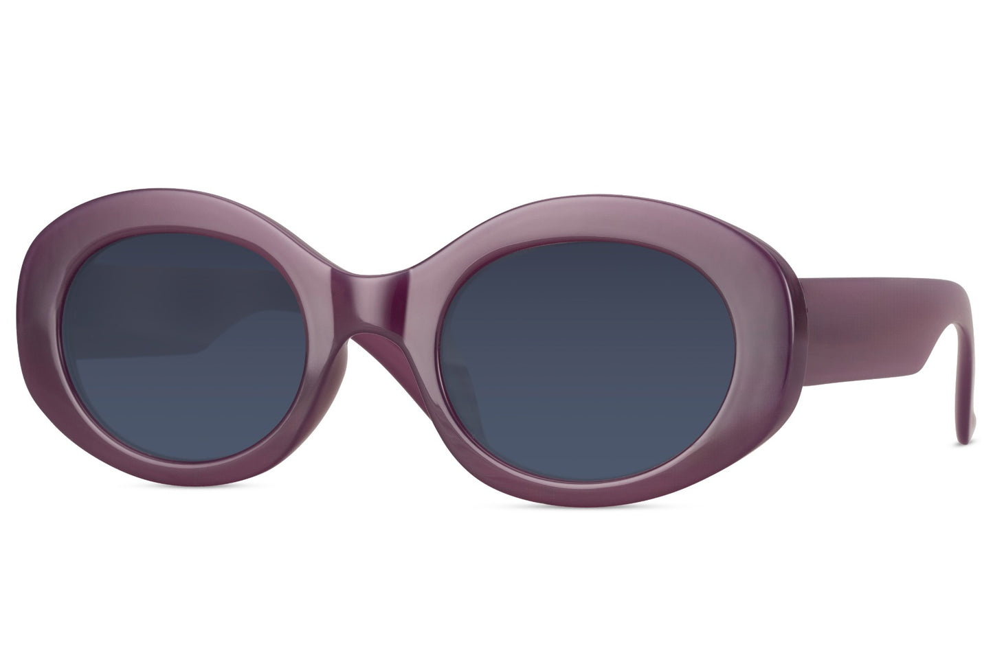 Bold Chunky Oval Sunglasses