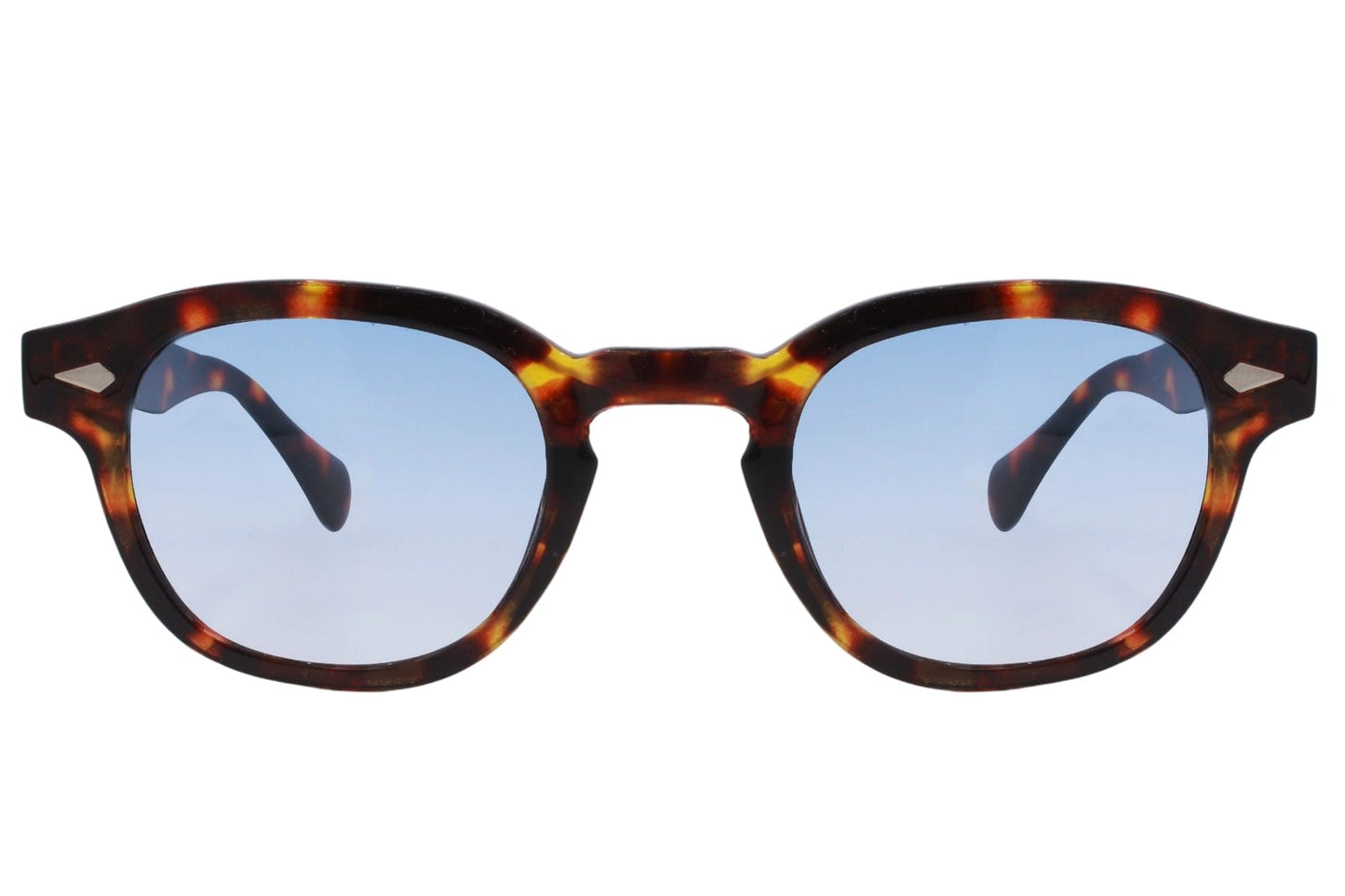 Eco-Conscious Black Round Sunglasses