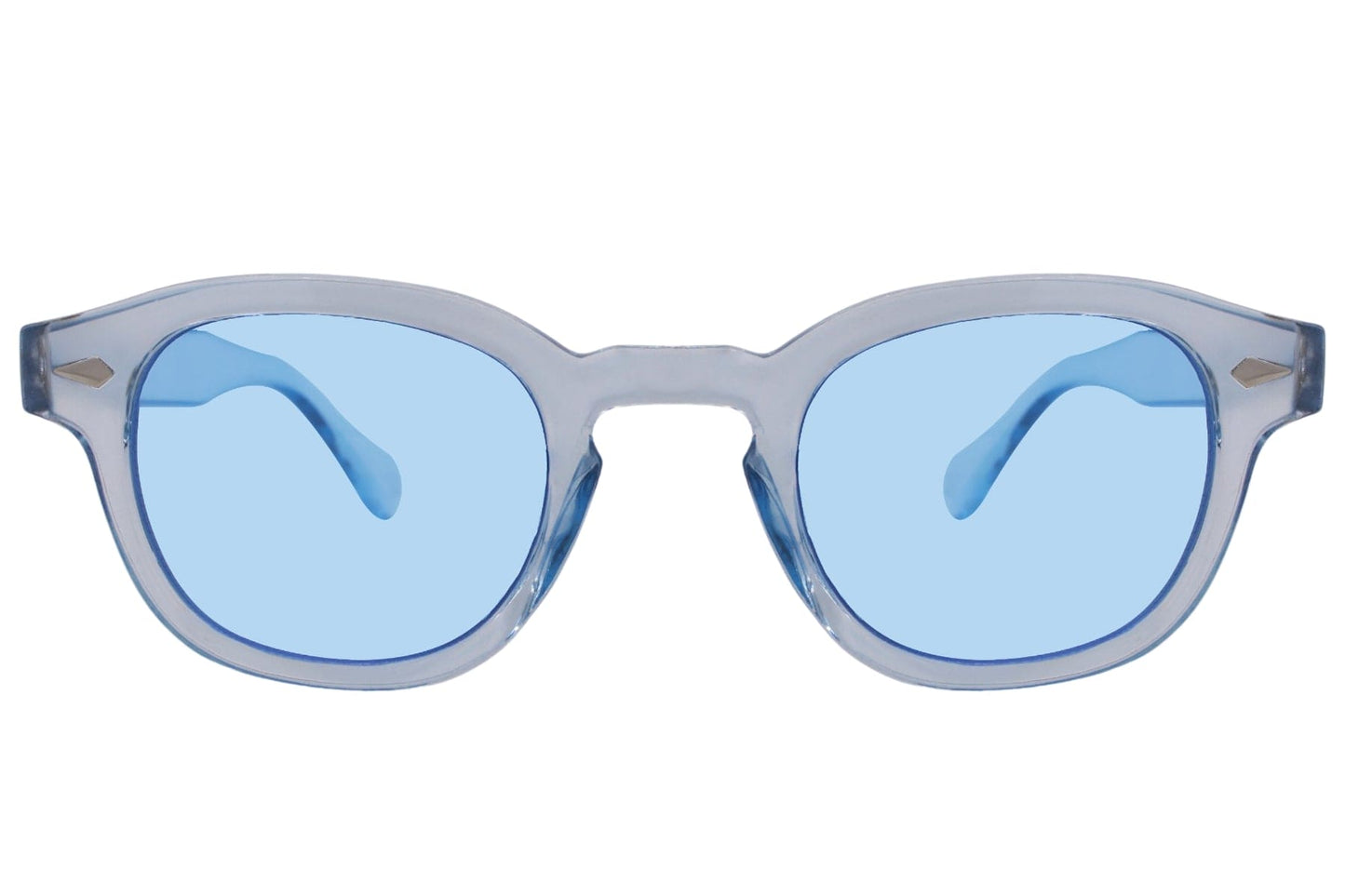 Eco-Conscious Black Round Sunglasses