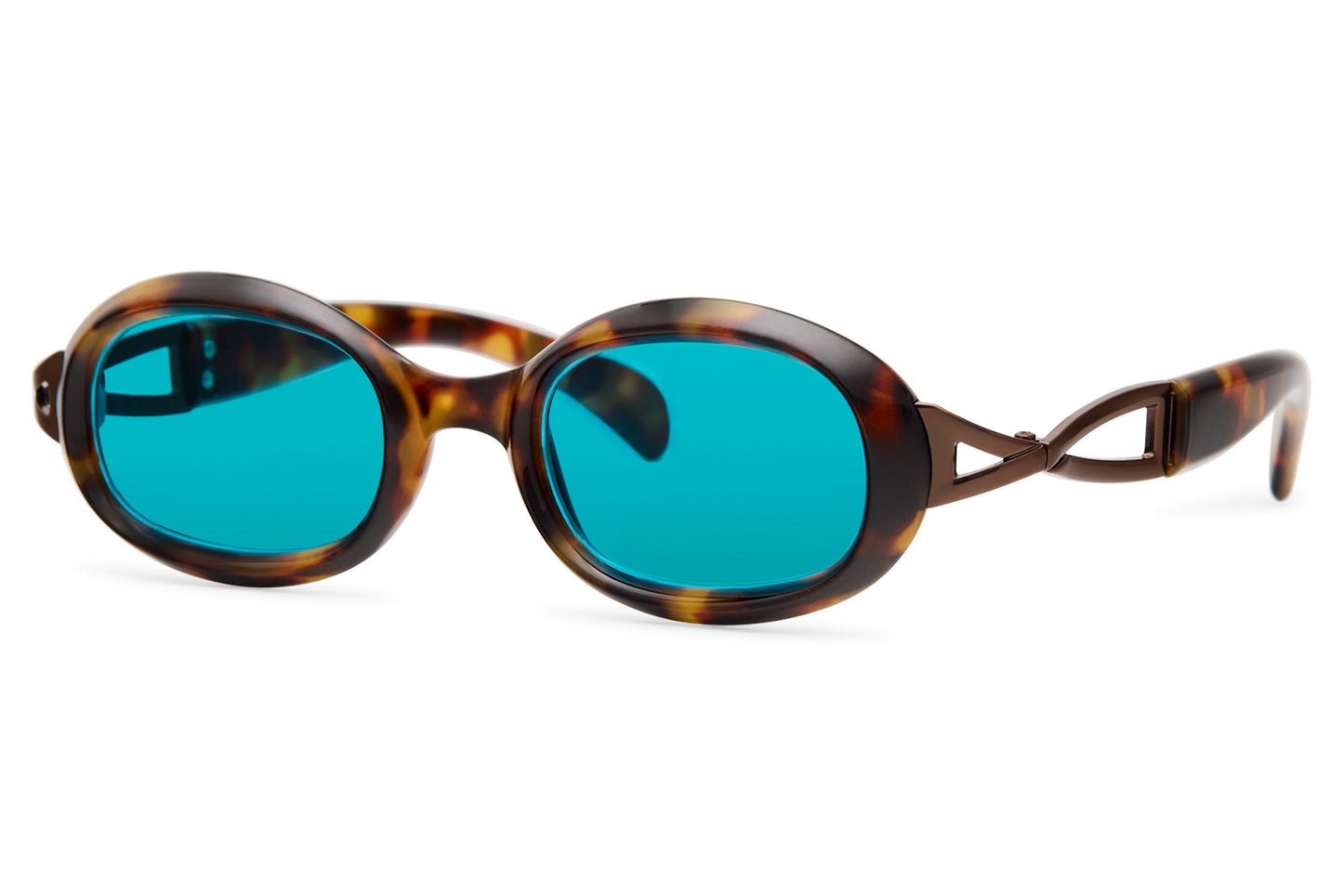 Ovale, kühne Party-Sonnenbrille