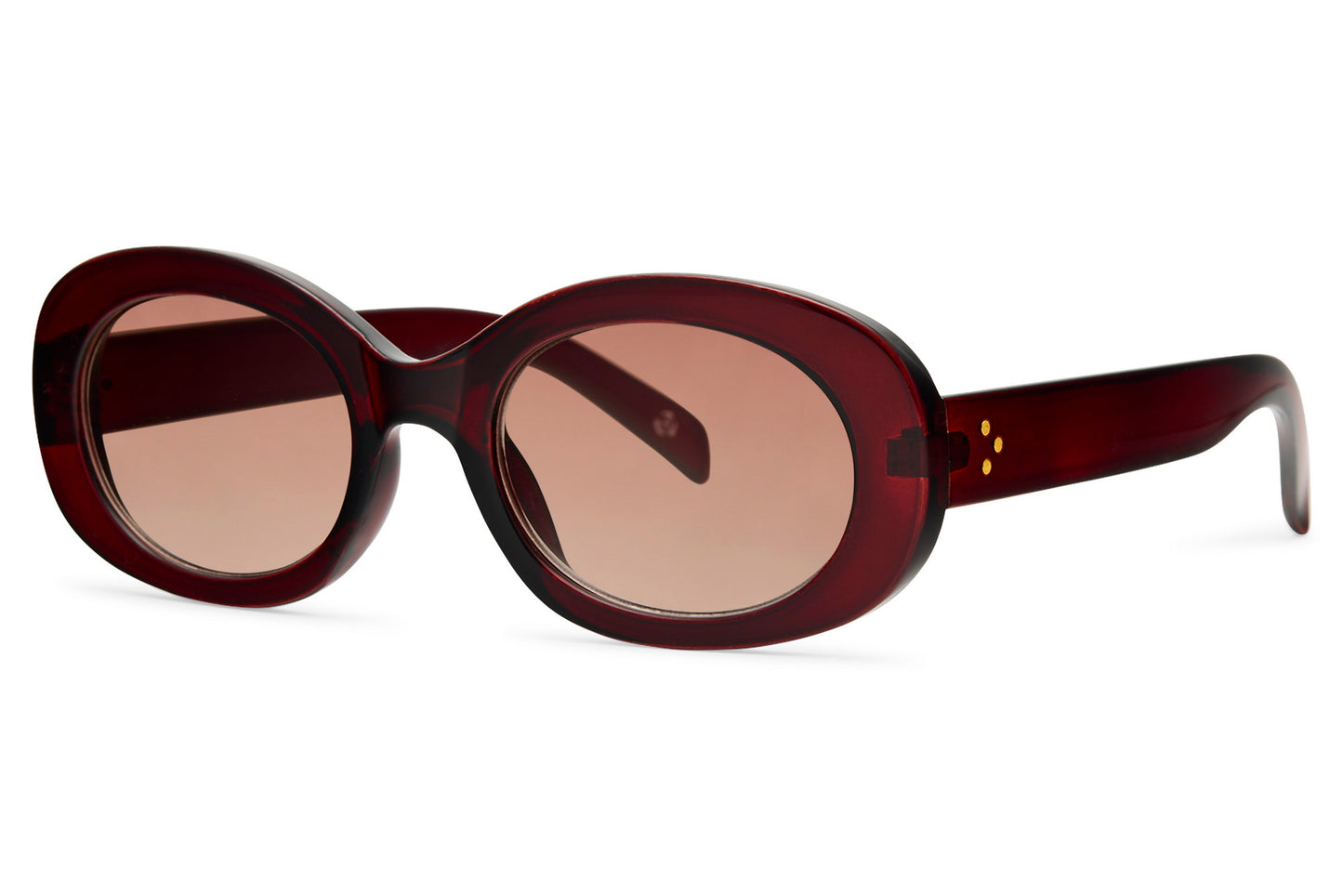 London Bold Ovale Sonnenbrille
