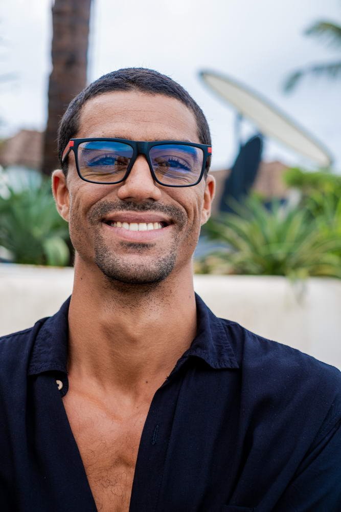 Protect your eyes in style with our Black & Red Wayfarer Blue Light Filter Eyeglasses. Designed for those who spend long hours in front of screens, these glasses help reduce eye strain and improve visual comfort. With a sleek black frame highlighted by vibrant red accents, they offer a modern and fashionable look perfect for work or leisure