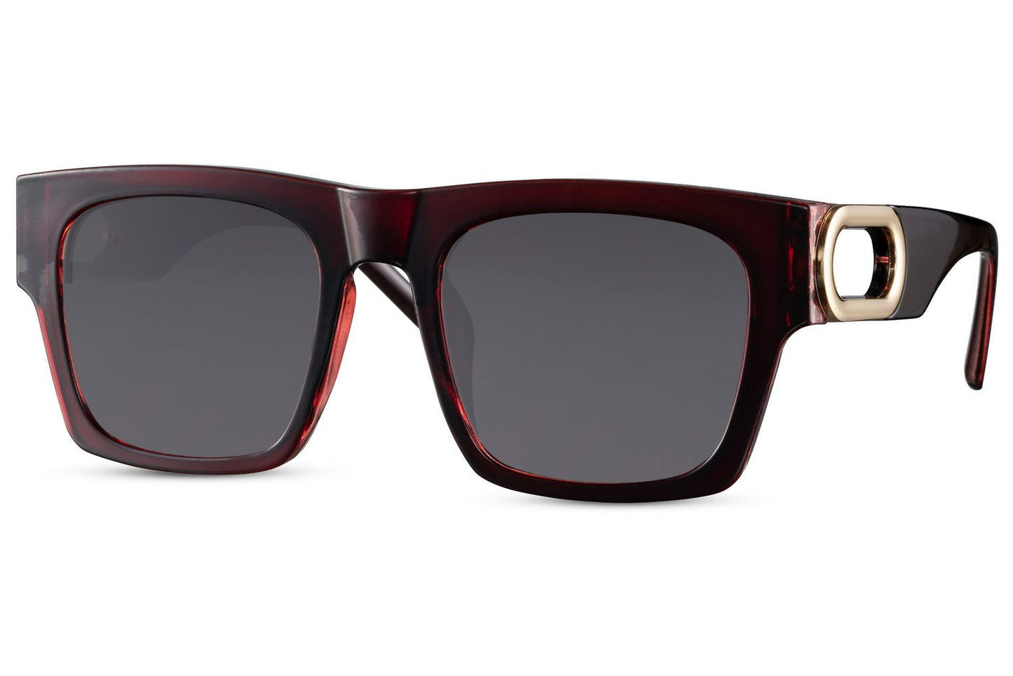 Step up your eyewear game with our Black & Red Wayfarer Sunglasses, designed for those who value timeless style and robust construction. Crafted from a premium blend of metal and polycarbonate, these sunglasses offer a lightweight yet durable design. The classic black frame with striking red accents ensures a bold and modern look, perfect for every occasion.