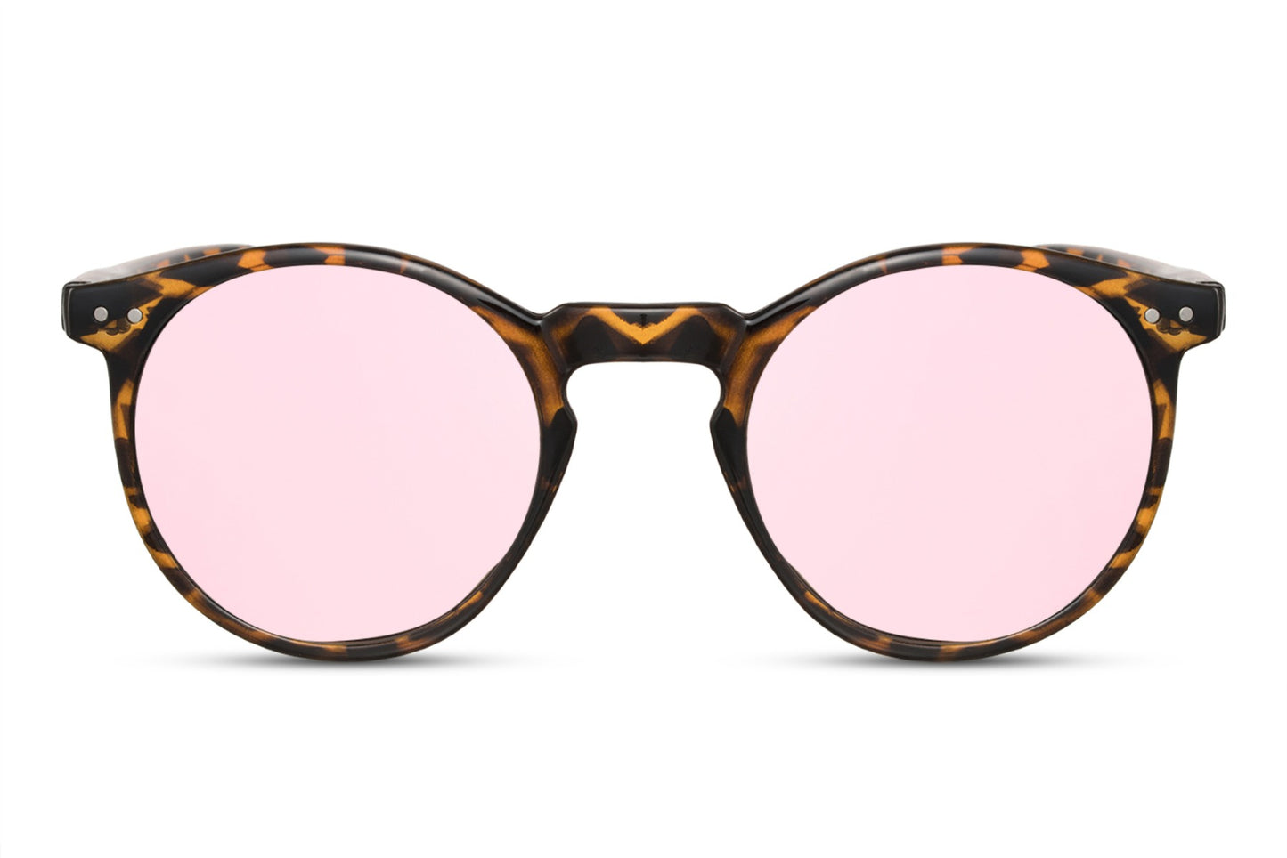 Round Mirrored Sunglasses - Eco Friendly