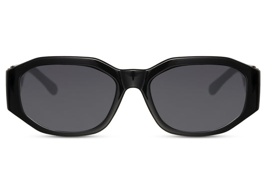 Black Geometric Sunglasses