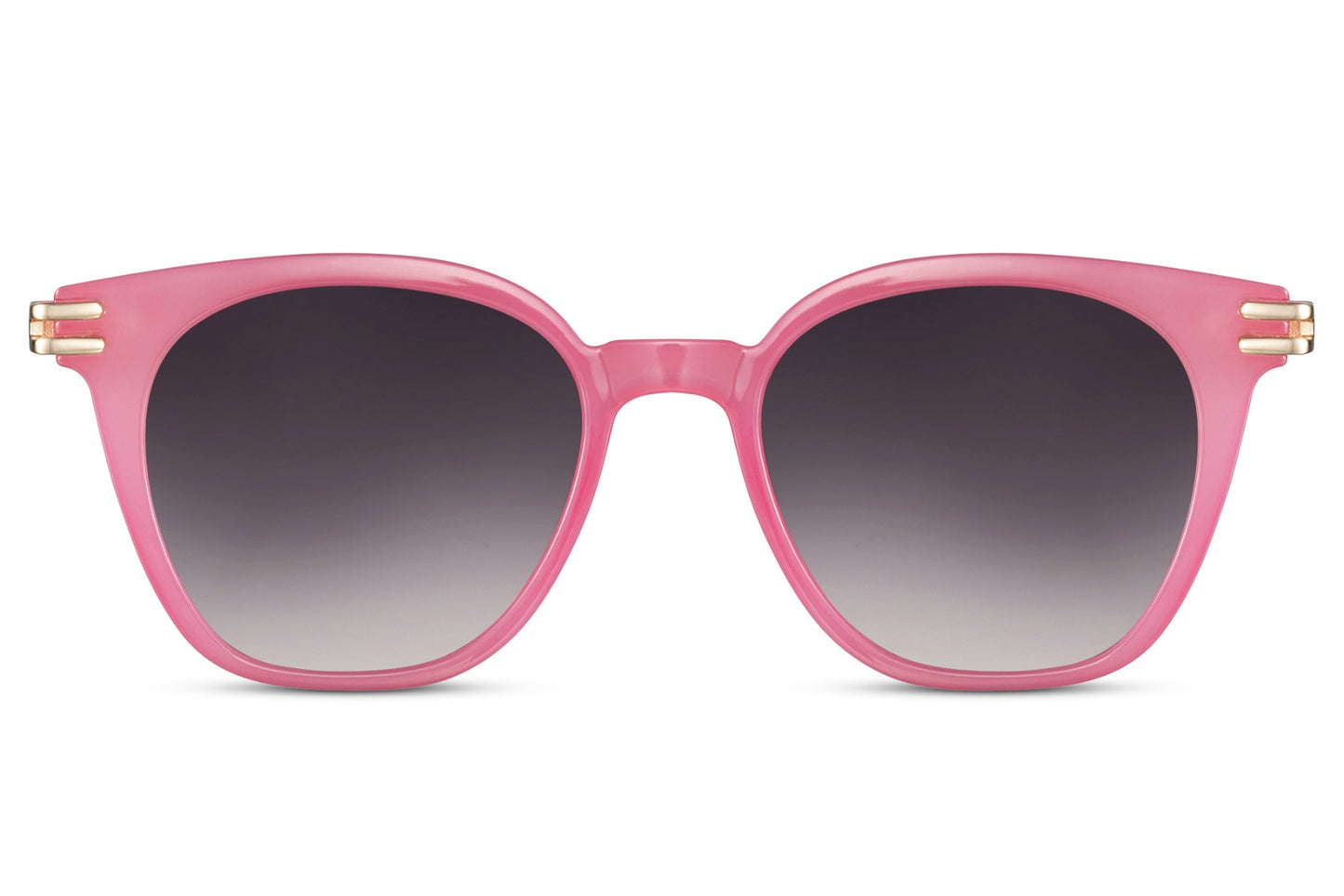 Pink Color Geometric Square Sunglass