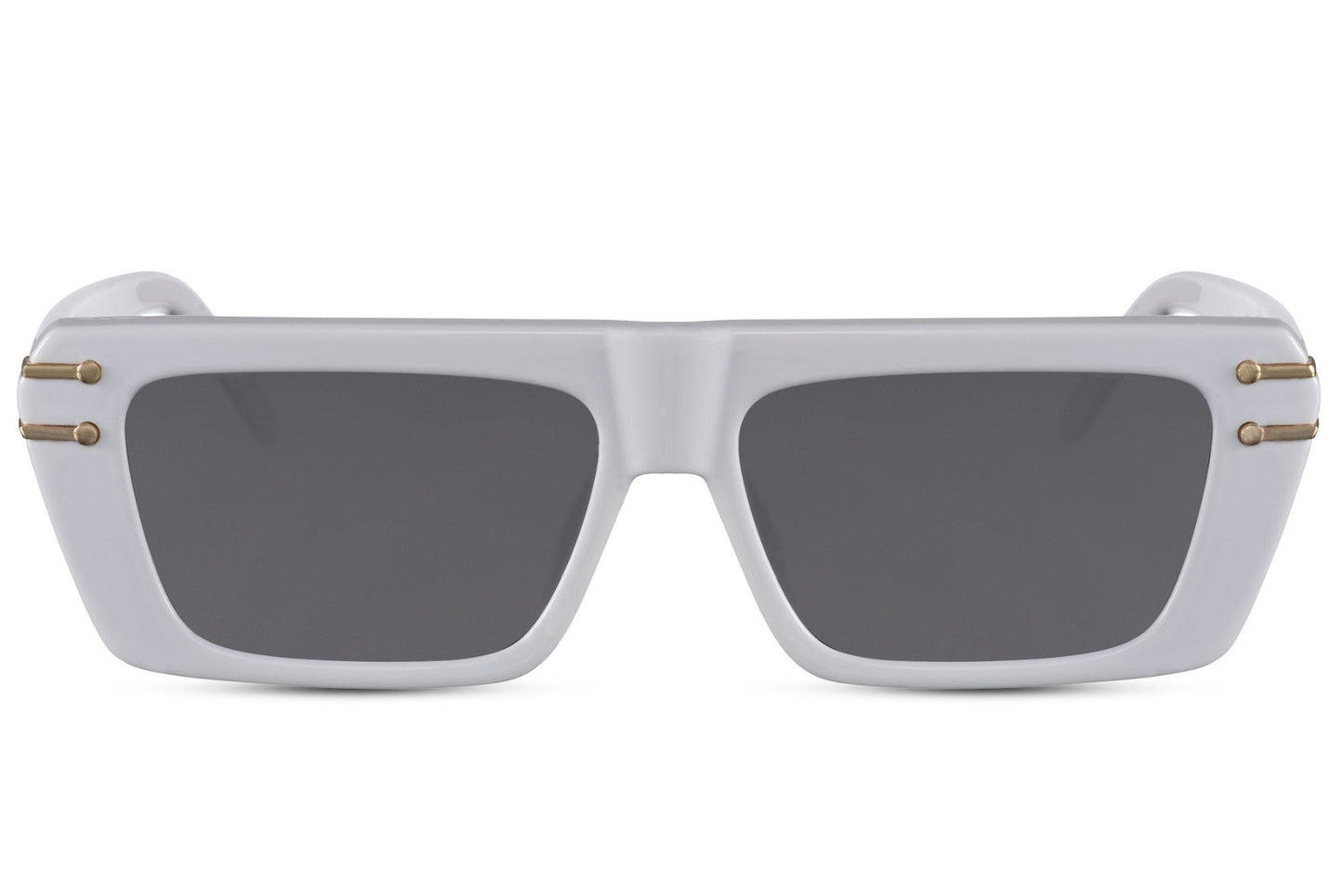 Black Rectangle Sunglasses visor-style