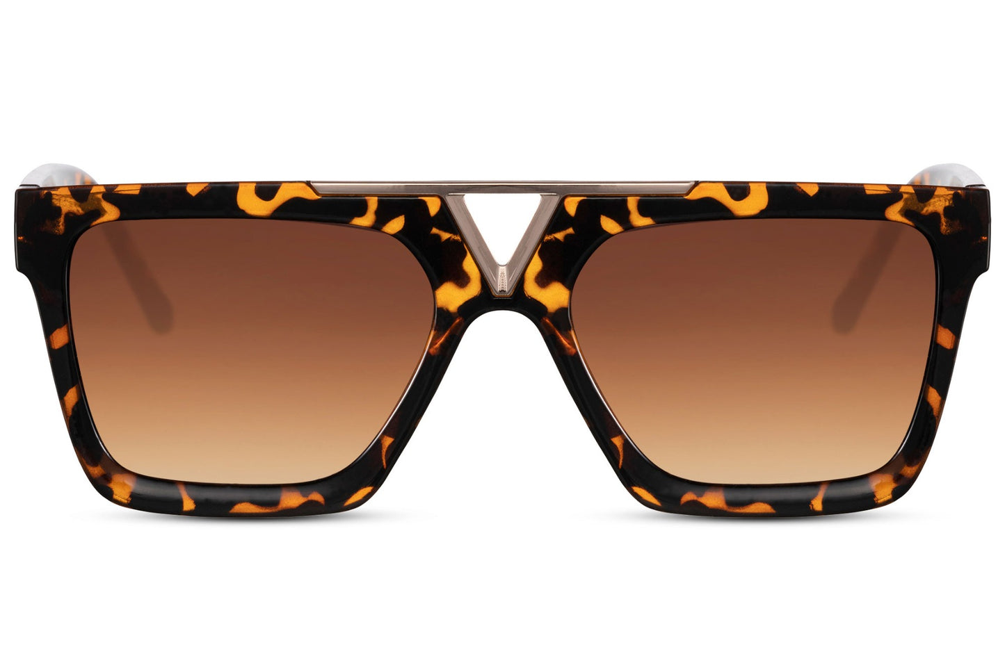 Bold Style Unisex Black Oversized Sunglasses