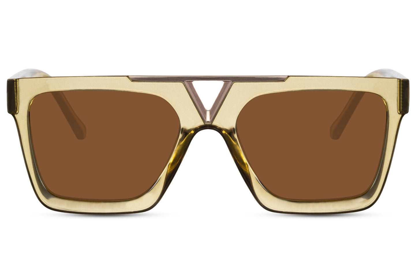 Bold Style Unisex Black Oversized Sunglasses