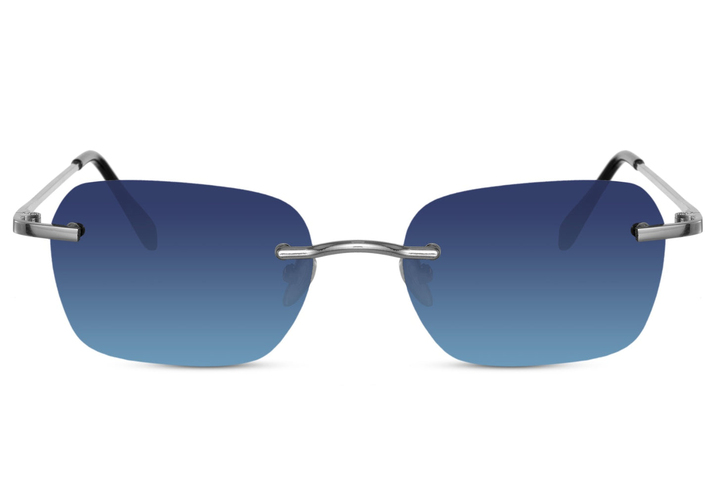 Rimless Rectangle Sunglasses