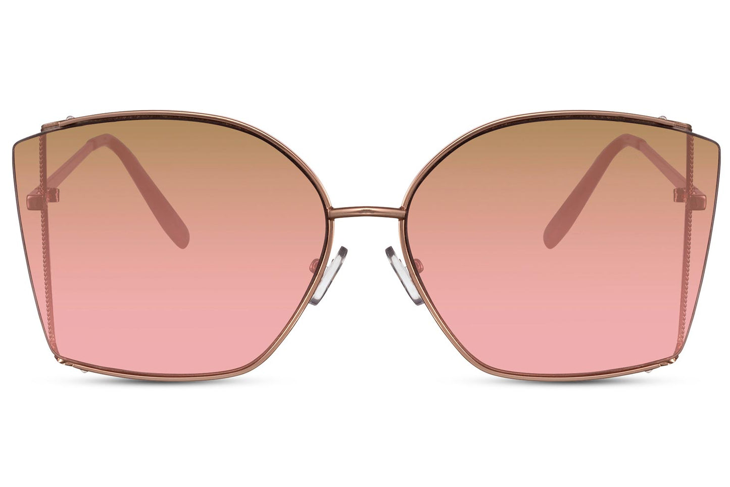 Brown Oversized Sunglasses