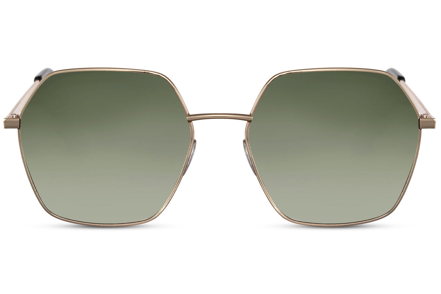 Black Geometric Sunglasses